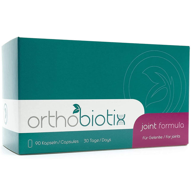 orthobiotix locītavu formula - ar glikozamīnu, hondroitīnu, MSM, hialuronskābi un 10 citām uzturvielām - 90 lielas devas kapsulas