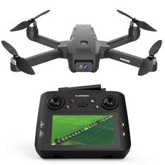 K600 GPS drons ar 4K kameru, tālvadības pulti ar UHD ekrānu, vēja izturīgs salokāms drons ar SD karti, drons ar pārnēsāšanas somu, automātiska lidošana pieaugušajiem un iesācējiem