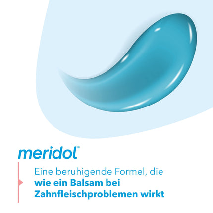 Meridol zobu pasta 2x75ml - Zobu pasta cīnās pret gingivītu, antibakteriāla iedarbība