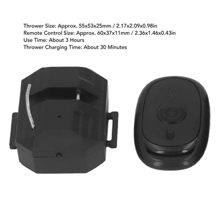 Srliya RC Drone Thrower Dropper viegls USB uzlādes 2.4G Drone Airdrop sistēma ar tālvadības pulti MINI 3 PRO