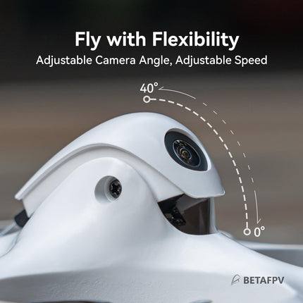 BETAFPV Cetus X FPV komplekts ar Cetus FC, pozīcijas noturēšanas funkcija/3 lidojuma režīmi ar TX/DVR brillēm FPV iesācēju lidojumiem telpās un ārā, FPV simulators/DVR ierakstīšana/BETAFPV konfiguratora atbalsts, 2S RTF komplekts