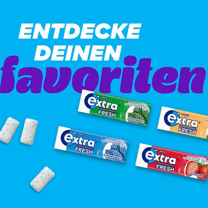 Extra Professional košļājamā gumija, svaiga zaļā piparmētra, 50 dražejas