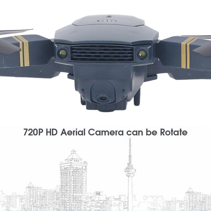 Drons ar kameru, salokāms 1080P HD FPV drons, augstuma noturēšana, pacelšanās ar vienu taustiņu, tālvadības kvadrokopters, WiFi drons zēniem un meitenēm