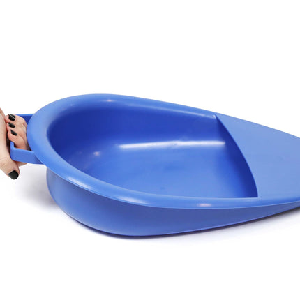 PEPE Mobility - Gultas panna pieaugušajiem, plastmasas, naktspods, pisuāri vīriešiem un sievietēm, vecāka gadagājuma cilvēkiem, zila