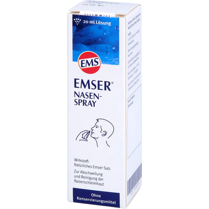 Emser deguna aerosols ar dabīgo Emser sāli bērniem un pieaugušajiem – alerģijām un saaukstēšanās gadījumā – 20 ml