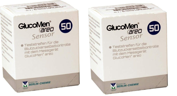 Glucomen Areo testa strēmeles 2x50