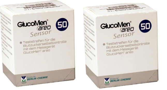 Glucomen Areo testa strēmeles 2x50