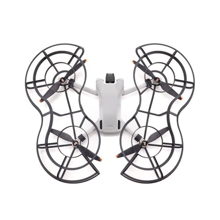 360° propellera aizsargs DJI Mini 3 Pro un Mini 3 kamerām — aizsargā lāpstiņas no triecieniem un bojājumiem.