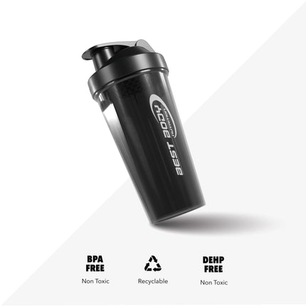 Best Body Nutrition - proteīna kratītājs 700 ml, melns