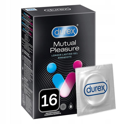 Durex Performax Intense prezervatīvi, gumijas - kopīgam kulminācijai (16)