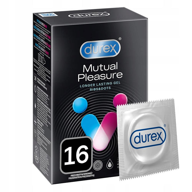 Durex Performax Intense prezervatīvi, gumijas - kopīgam kulminācijai (16)