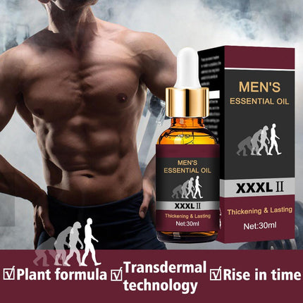 Dzimumlocekļa palielināšanas eļļa, 30 ml XXXL ēteriskā eļļa vīriešiem, dzimumlocekļa sabiezināšana, augšanas palielināšana, liela dzimumlocekļa palielināšana vīriešiem, uzlabota erekcija, aizkavēta ejakulācija (5 gab.)