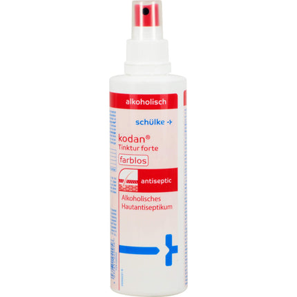 Kodan tinktūra forte bezkrāsains ādas antiseptiķis, 250 ml šķīdums
