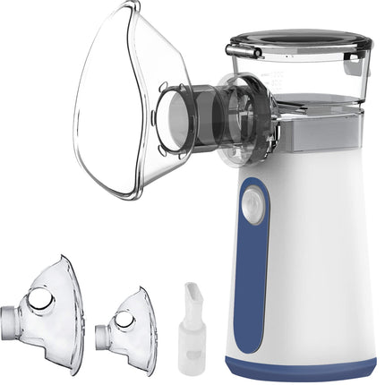 Inhalators bērniem, inhalatori pieaugušajiem, zīdaiņu inhalatora komplekts ar maskām un uzgali, pārnēsājams, kluss, automātiska tīrīšanas funkcija