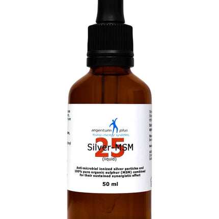 Sudraba MSM 25 (šķidrums) - 50 ml pipetes pudelīte