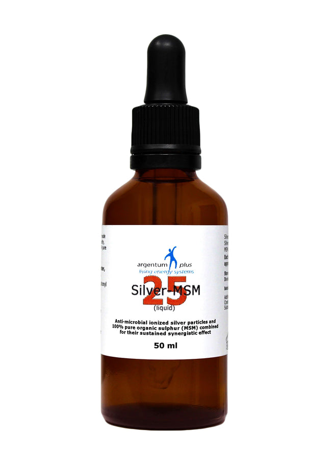 Sudraba MSM 25 (šķidrums) - 50 ml pipetes pudelīte