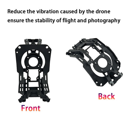 ZWLLKJGS amortizatora plates Gimbal vibrācijas slāpēšanas stiprinājumi Dji Mavic 3 Pro montāžas remonta daļai Dronu piederumiem