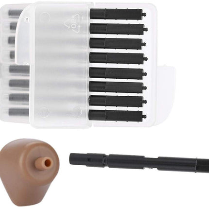 40x EWANTO ausu sēra filtri Wax Guards III, līdzīgi kā CeruStop, ar vienu filtra maiņas tapu katram, sēra aizsardzība, WaxStop, ausu sēra filtrs (5x 8 gab. iepakojumā)