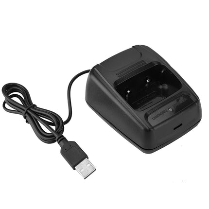 Rācijas lādētājs, lādētājs rācijām, ABS radio, rācija, USB uzlādes statīvs, statīvs Bf888S, Bf777S, Bf666S
