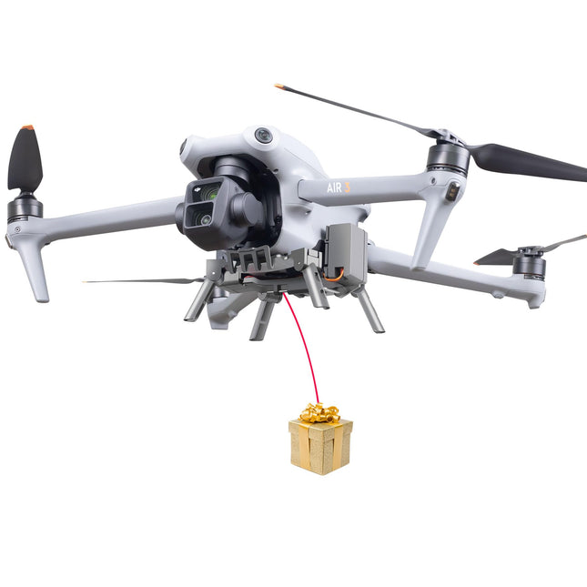 LYONGTECH atbrīvošanas un nomešanas ierīču sistēma DJI Air 3S, Air 3 dronam, pilinātāja āķa atbrīvošanas komplekts, kravas piegādes piederums