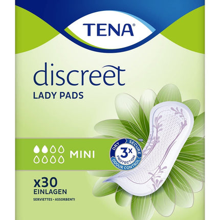 TENA LADY diskrētie ieliktnīši mini 6x30 gab.