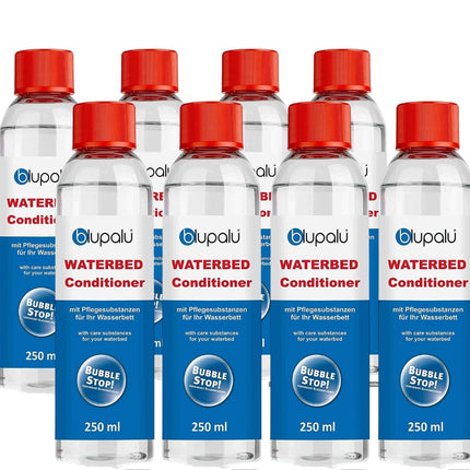 blupalu ūdensgultas kondicionieris 8x 250ml I kondicionieris ūdensgultām I ūdensgultas aksesuāri ar Bubble Stop