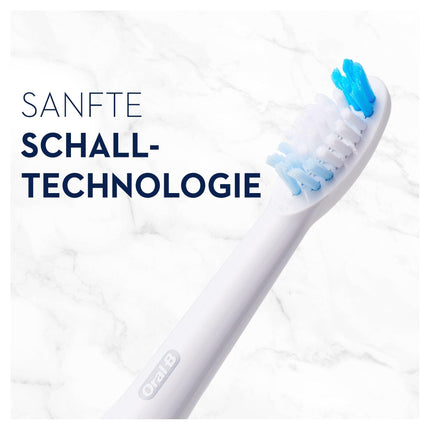 Oral-B Pulsonic Clean rezerves zobu birstes galviņas Sonic zobu birstēm, 4 gab., zobu birstes galviņa Oral-B Sonic zobu birstei