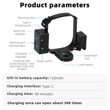LICHIFIT Drone Airdrop sistēma EVO II Pro/II kāzu bildinājumu piegādes ierīcei Tālvadības pults metēja piederums