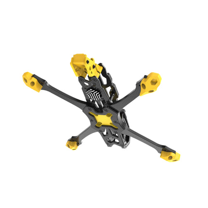 Master 5 FPV drona rāmis — 5 collu sacīkšu frīstaila kvadraciklu komplekts ar triecienizturīgu konstrukciju, vairāku kameru stiprinājumu, alumīnija siltuma izkliedes moduli DJI Air Unit O3 FPV FC ESC VTX ANTENAI, GPS