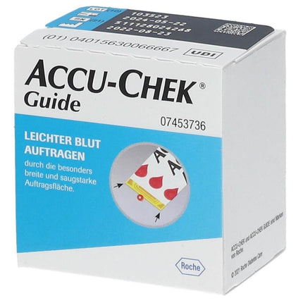 Roche Diab.Care ACCU CHEK Guide testa strēmeles, 50 gab.