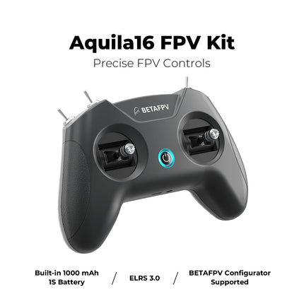 BETAFPV Aquila16 FPV komplekts ar LiteRadio 2 SE raidītāju simulatoram, VR03 aizsargbrilles ar DVR ierakstīšanas funkciju, 3 lidojuma režīmi, atbalstīts 1S RTF komplekts FPV iesācējiem lidošanai telpās un ārā