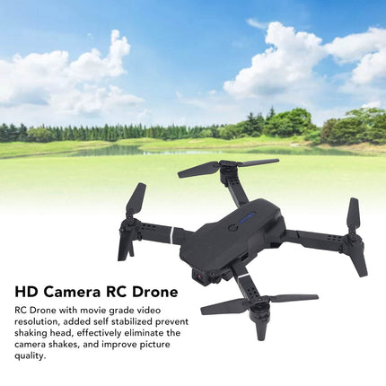 4 asu RC drons ar dubultu 4K HD kameru pieaugušajiem un iesācējiem, 3D rotācija, salokāms FPV RC kvadrokopters ar planēšanu, noturēšanu lielā augstumā, lidojuma trajektoriju, lietotnes savienojumu