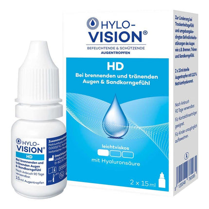 HYLO-VISION HD acu pilieni 2 x 15 ml