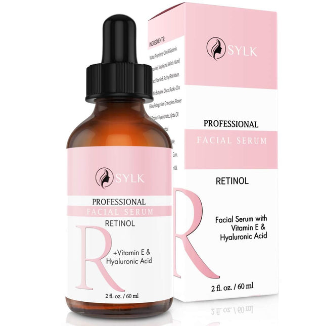 Retinola serums sejai ar hialuronskābi mikroadatu terapijai augstā devā | Testa uzvarētājs | Grumbu novēršanas tūlītēja iedarbība | Pretnovecošanās sejas serums | Pinņu un pigmenta plankumu noņēmējs sejai | 60 ml