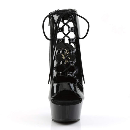 Pleaser sieviešu DELIGHT-600-20 zābaki, melni (melni)