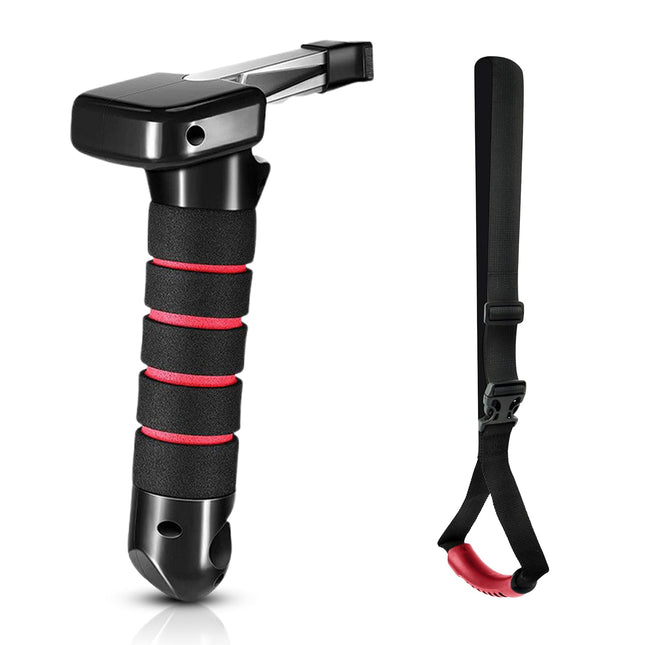 Ausstiegshilfe Auto mit Handgriff Schnur, Multifunktional Auto Ausstiegshilfe, Einstiegshilfe Auto für Schwangere, Senioren, Behinderung,Haltegriff für Auto für die Meisten Fahrzeuge,19 * 12 * 7cm