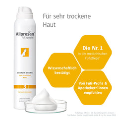 Allpresan Foot Special No. 3 Original putu krēms – ļoti sausu pēdu ikdienas kopšanai, vegāns, 200 ml