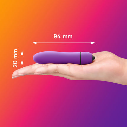 Durex Intense Delight Mini vibrators diskrēta seksa rotaļlieta, violeta