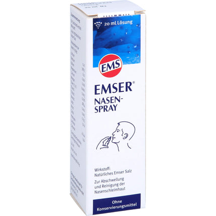 Emser deguna aerosols ar dabīgo Emser sāli bērniem un pieaugušajiem – alerģijām un saaukstēšanās gadījumā – 20 ml