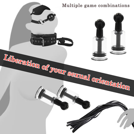 BDSMAGE Fesseln Sex Set 25 PCS BDSMs Spielzeug hart erotisches Sexspielzeug für Paare extrem Sex Toyset für Paar Set Bondageset Fessel Set SM Sexspielzeug extreme Paare (Schwarz - 25)