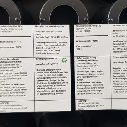 Quickpot stabila audzēšanas paplāte ar 54 stādīšanas caurumiem + apakštasīti + vāka aizsargapvalku QP-54R