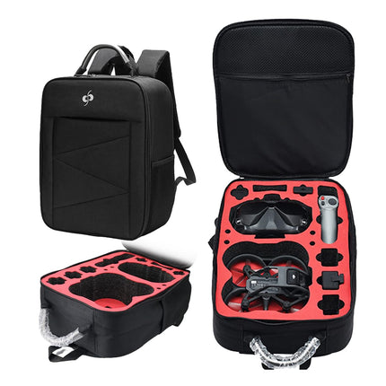 Drona uzglabāšanas futrālis DJI Avata, aizsargsoma, pārnēsāšanas futrālis DJI Avata/DJI Goggles 2/DJI FPV Goggles V2 aksesuāriem ar rokturi, aizsargfutrālis, uzglabāšanas kaste, mugursoma, uzglabāšanas soma