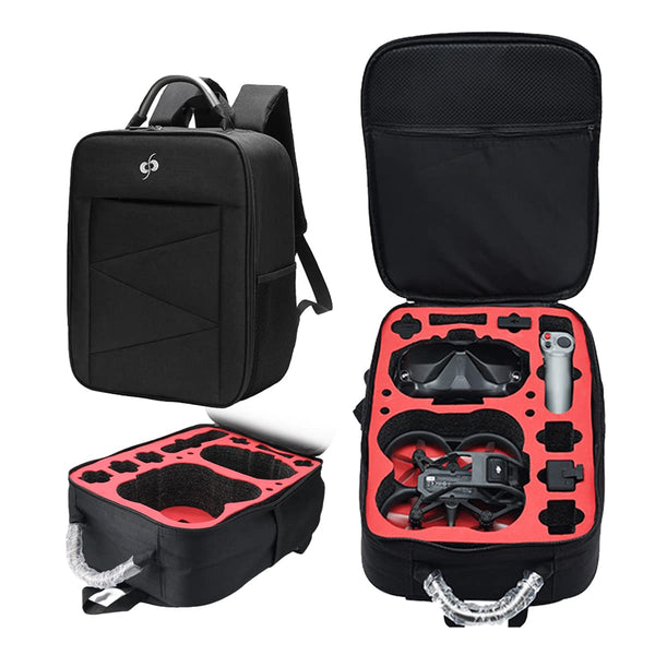 Drona uzglabāšanas futrālis DJI Avata, aizsargsoma, pārnēsāšanas futrālis DJI Avata/DJI Goggles 2/DJI FPV Goggles V2 aksesuāriem ar rokturi, aizsargfutrālis, uzglabāšanas kaste, mugursoma, uzglabāšanas soma