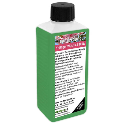 GREEN24 Oleander mēslojuma šķidrums HIGHTECH NPK pilnvērtīgs mēslojums Nerium Oleander