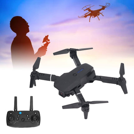 4 asu RC drons ar dubultu 4K HD kameru pieaugušajiem un iesācējiem, 3D rotācija, salokāms FPV RC kvadrokopters ar planēšanu, noturēšanu lielā augstumā, lidojuma trajektoriju, lietotnes savienojumu