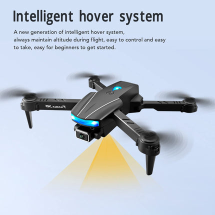 Salokāms drons ar 4K HD dubulto kameru pieaugušajiem, augstuma noturēšanu, bezgalvas režīmu, gravitācijas uztveršanu, kamerdroni pieaugušajiem/iesācējiem, dāvanas meitenēm/zēniem