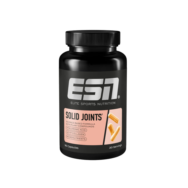 ESN Solid Joints, 90 kapsulas, ar kolagēnu, hialuronskābi un mikroelementiem - ražots Vācijā