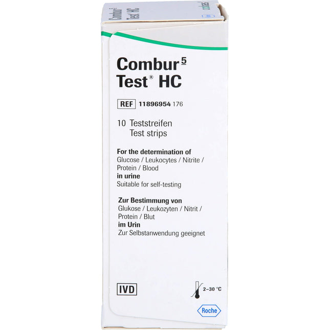 Combur 5-Test HC urīna testa strēmeles 10 gab.