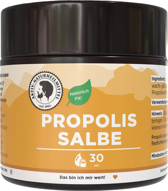 Active Natural Remedies propolisa ziede 30g | Krēms/ziede ir tīrs, augstas kvalitātes un no Vācijas