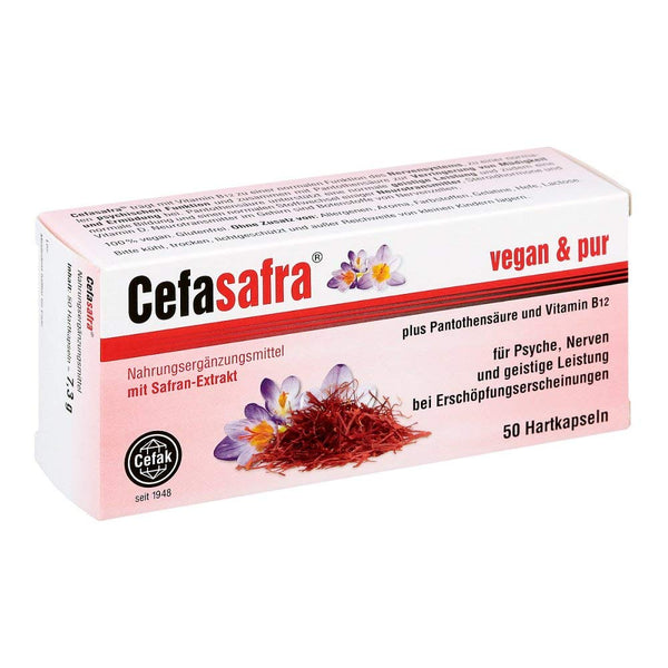 Cefasafra cietās kapsulas, 50 gab.